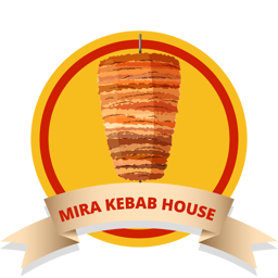 Mira Pizza Kebab House logo.